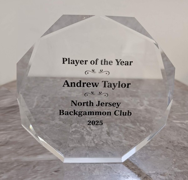 Player of the Year Trophy